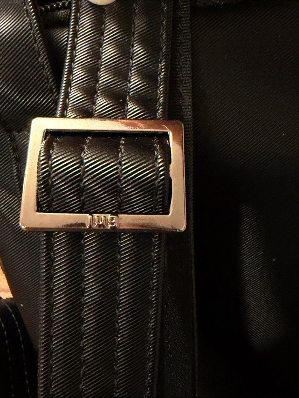 Lug Bumble Satin Luxe VL Crossbody Bag in black - NWT